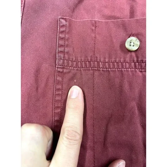 Wrangler Rugged Wear Men's Button Down Long Sleeve Shirt Granola Outdoor - Picture 8 of 8